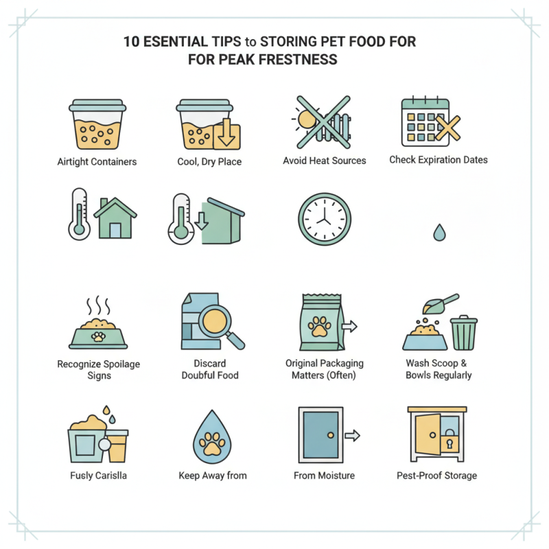 10 Essential Tips for Storing Pet Food for Maximum Freshness?