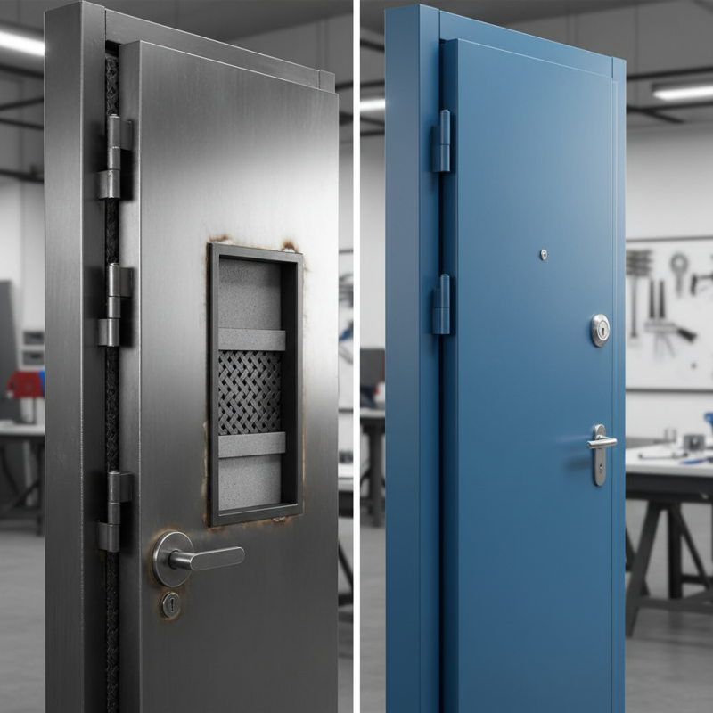 How to Understand Why Armored Doors Cost More Than Steel Doors?