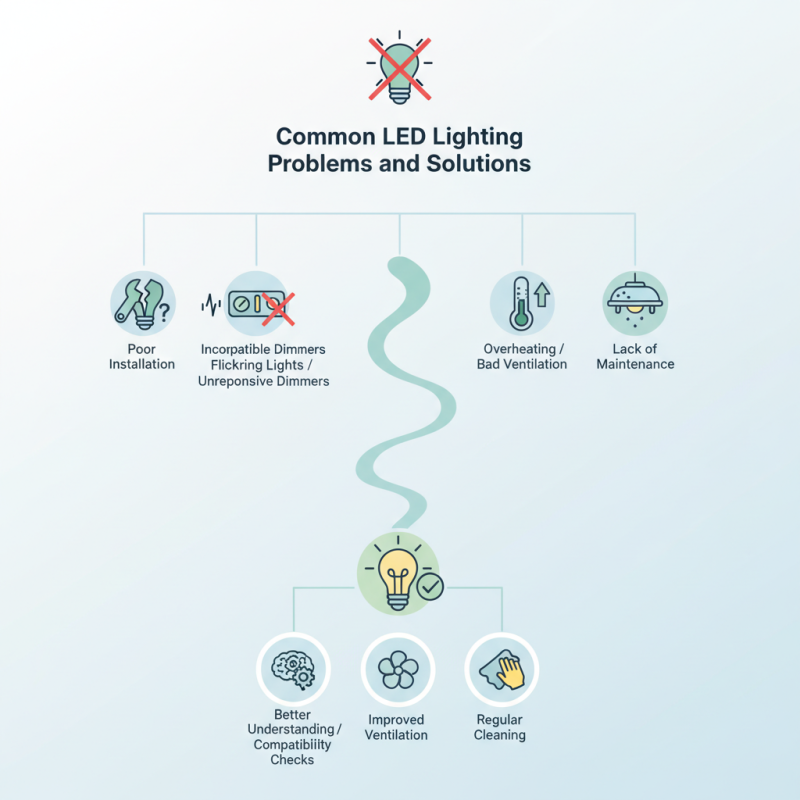 Common LED Lighting Problems and How to Solve Them?
