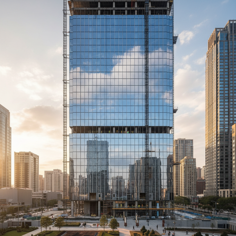 Why Choose Unitized Curtain Walls for High Rise Projects?