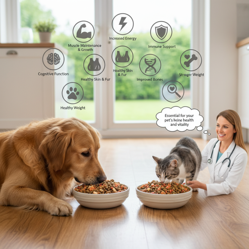 Top 10 Reasons Why High Protein is Beneficial for Pets?