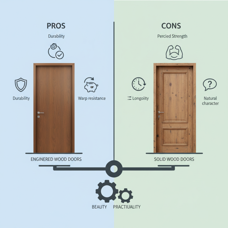 How to Weigh the Pros and Cons of Engineered Wood Doors?