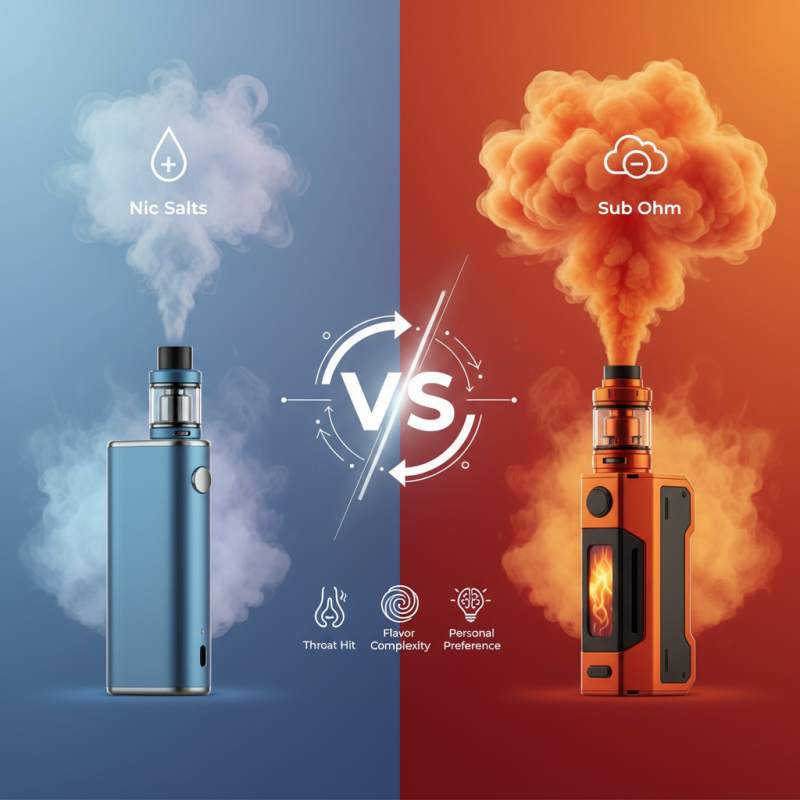 Can You Use Nic Salts in a Sub Ohm Tank for Better Vaping?