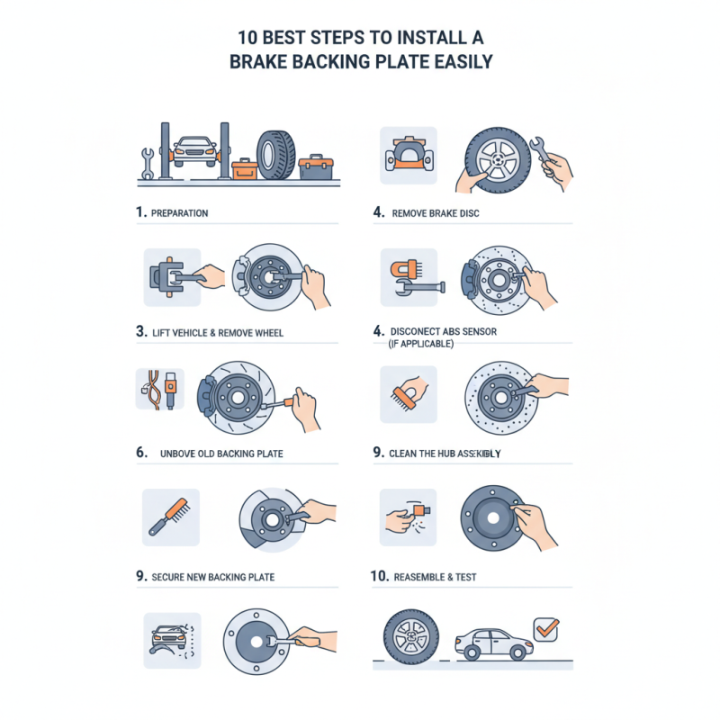 10 Best Steps to Install a Brake Backing Plate Easily?