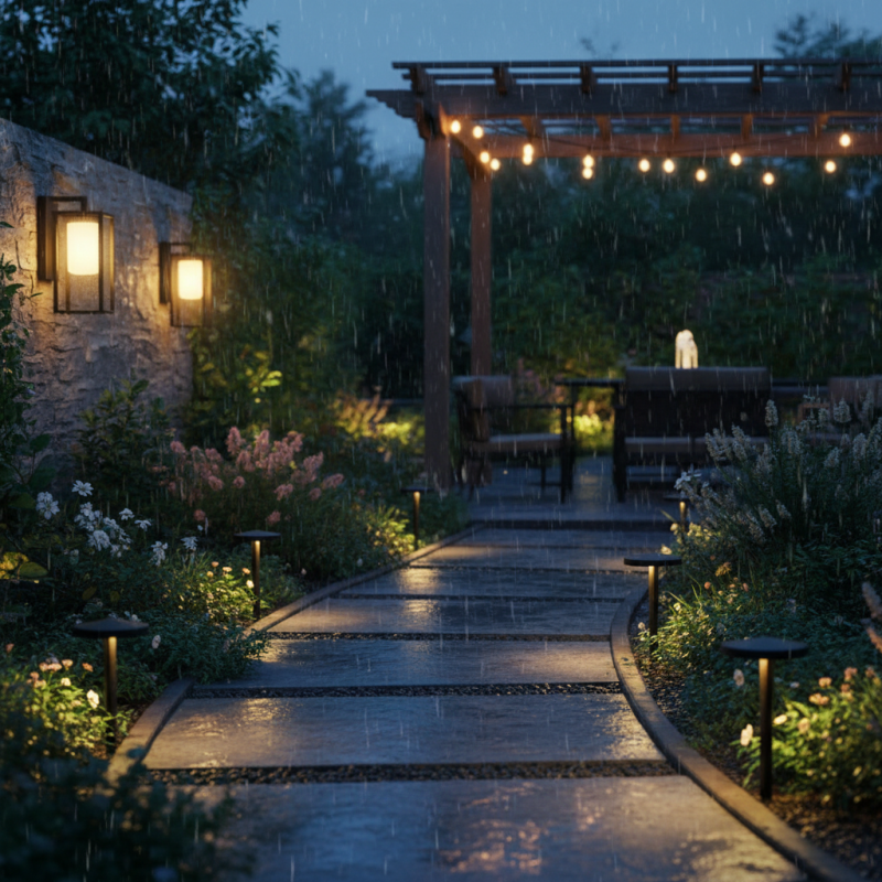 What Are the IP Ratings for Waterproof Outdoor Lighting?