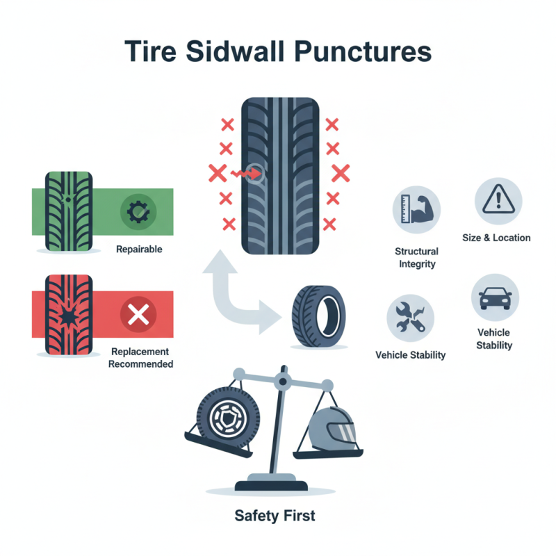 Can a Sidewall Tire Puncture Be Repaired Effectively?