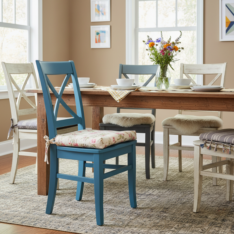 How to Update Old Dining Chairs Without Reupholstering?
