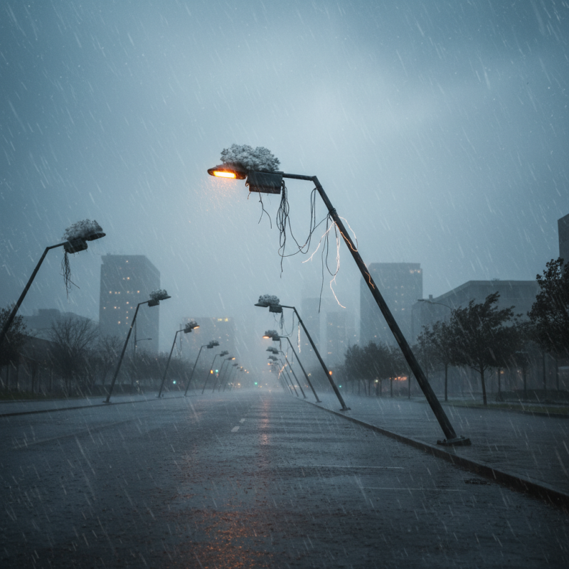 How Does Weather Impact the Performance of Street Lights?