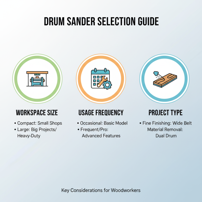How to Choose the Right Drum Sander for Your Woodworking Projects?