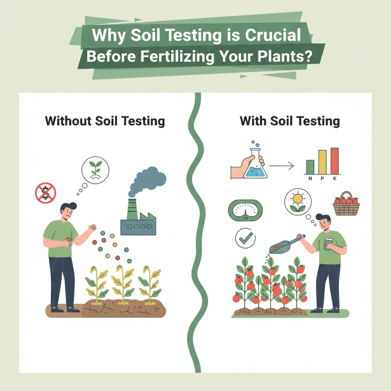 Why Soil Testing is Crucial Before Fertilizing Your Plants?