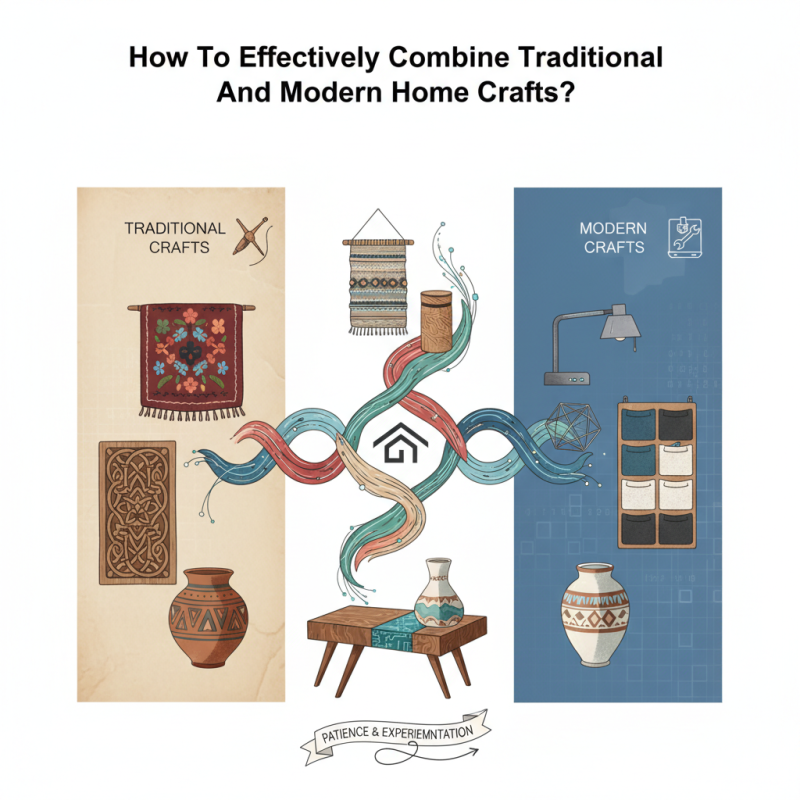 How To Effectively Combine Traditional And Modern Home Crafts?
