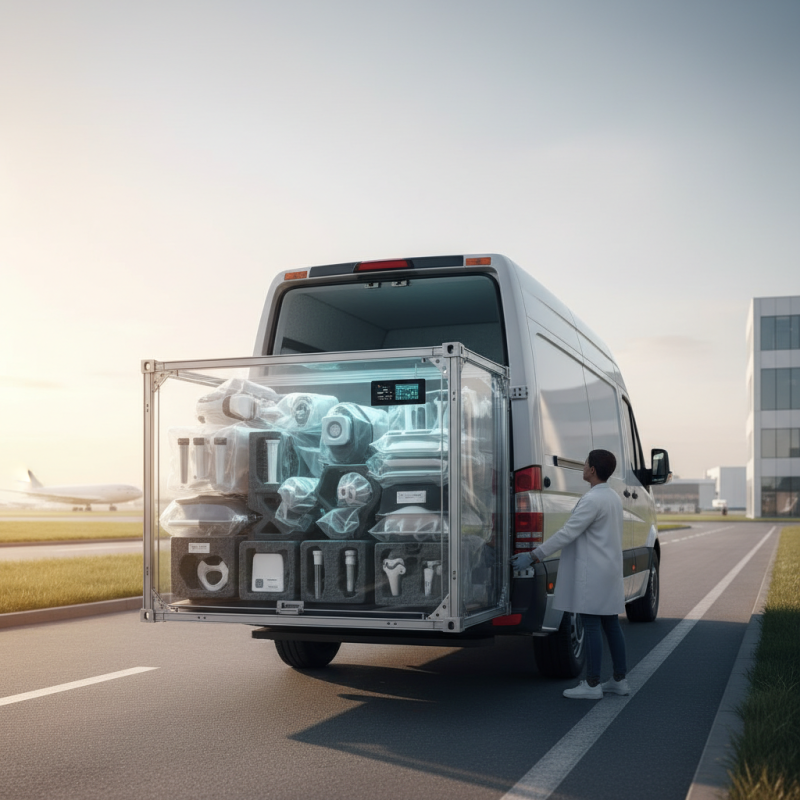 What are the safest shipping methods for orthopedic implants?