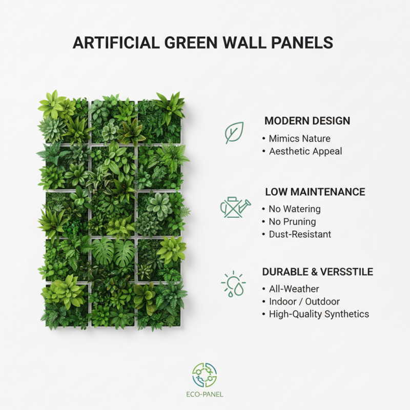 What Are Artificial Green Wall Panels Benefits and Uses?
