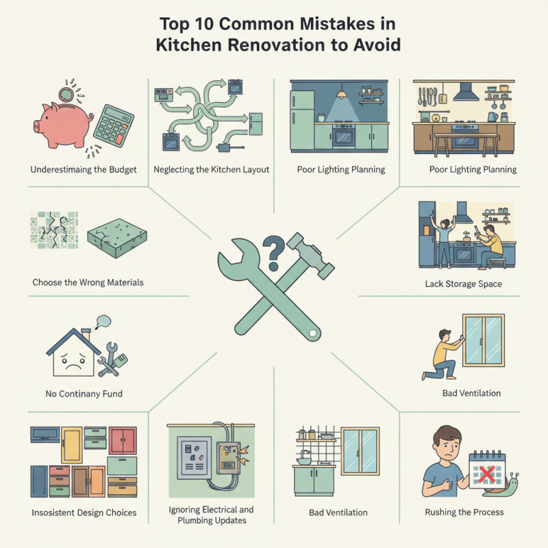 Top 10 Common Mistakes in Kitchen Renovation to Avoid