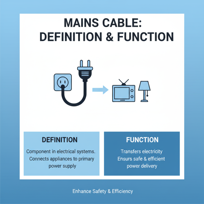 What is Mains Cable and Why is it Important for Buyers?