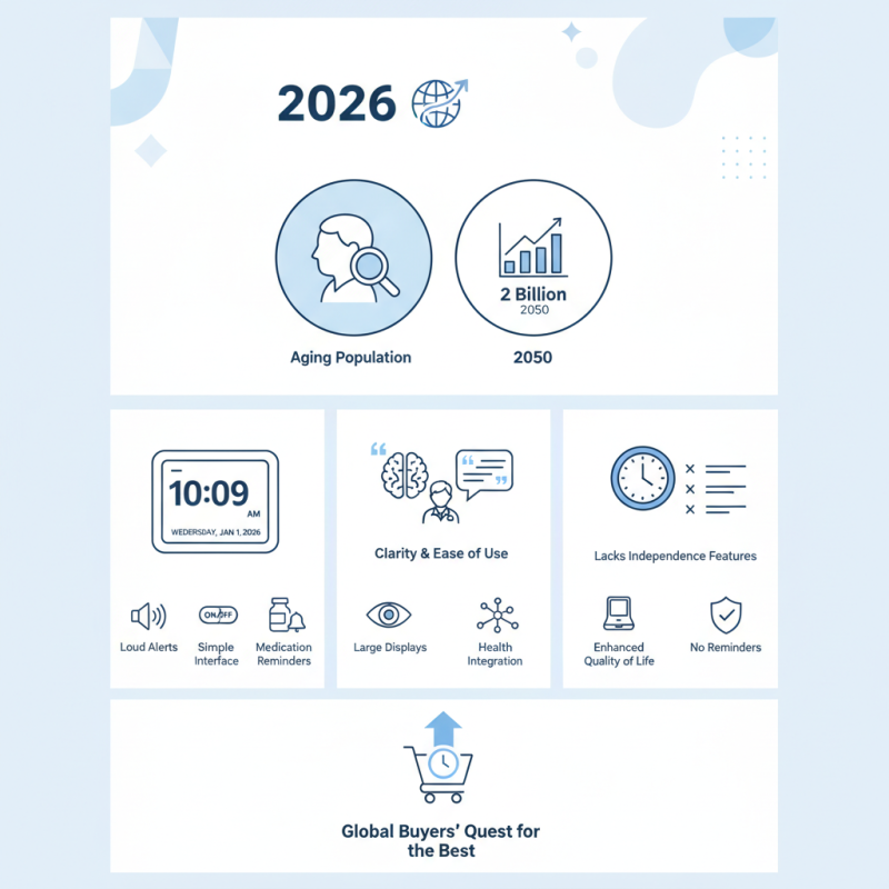 2026 Best Elderly Clock Features for Global Buyers?