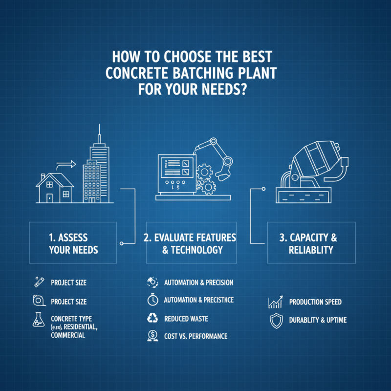 How to Choose the Best Concrete Batching Plant for Your Needs?