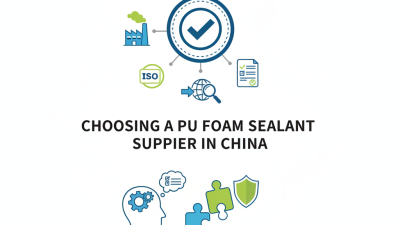 How to Choose the Best PU Foam Sealant Supplier in China?