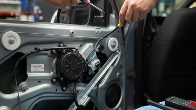 What is the Process of Fixing Window Motor in Cars?