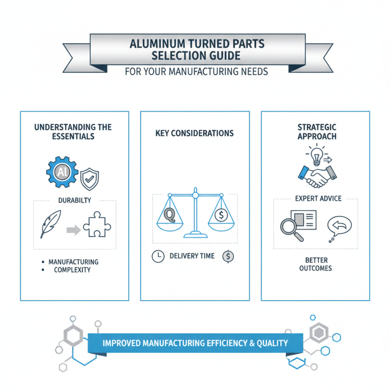 How to Choose Aluminum Turned Parts for Your Manufacturing Needs?