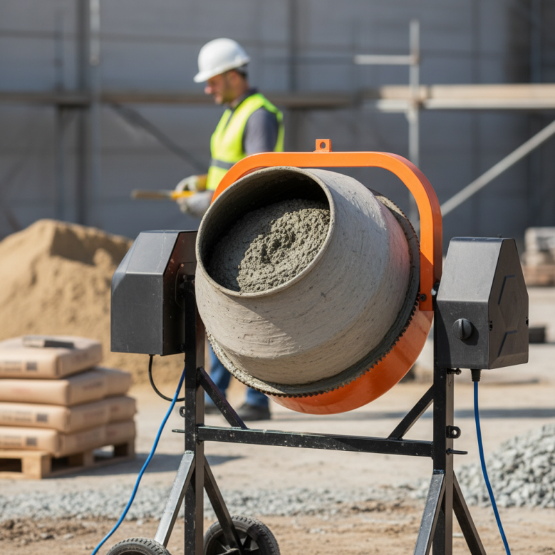 Top Electric Concrete Mixer Options for Efficient Construction?