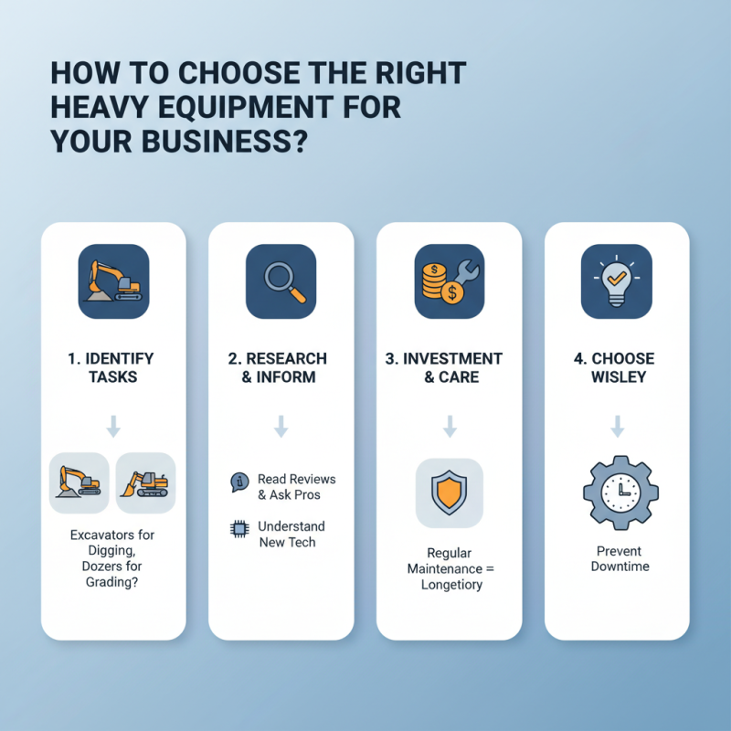 How to Choose the Right Heavy Equipment for Your Business?