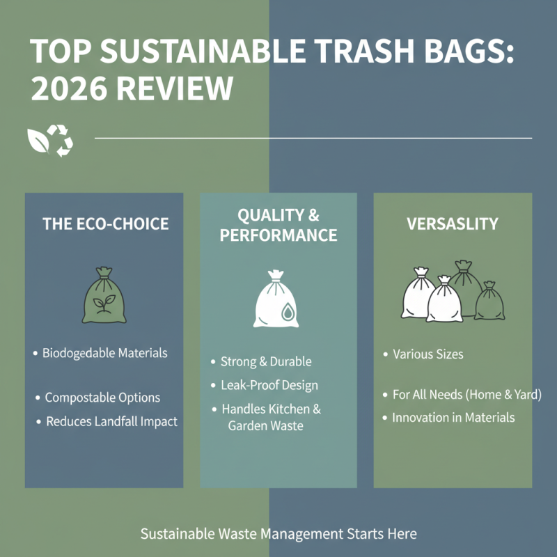 2026 Best Trash Bags for Quality and Sustainability Choices?