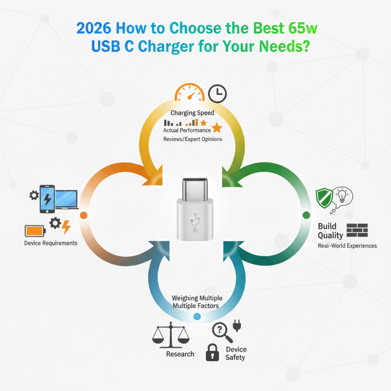2026 How to Choose the Best 65w USB C Charger for Your Needs?