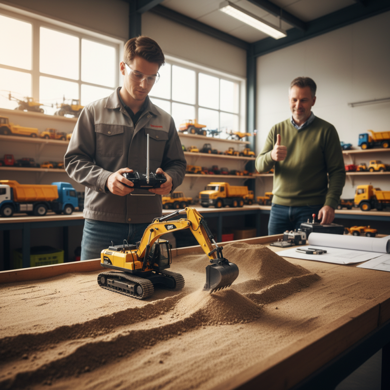 What is a Remote Control Excavator and How to Choose One?