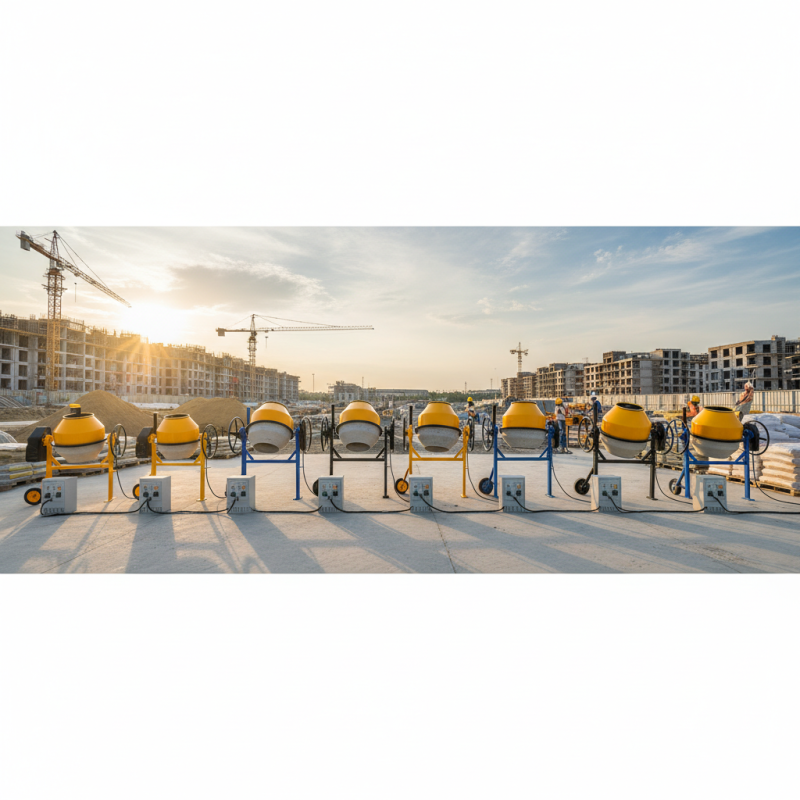 Top 10 Electric Cement Mixer Choices for Global Buyers?
