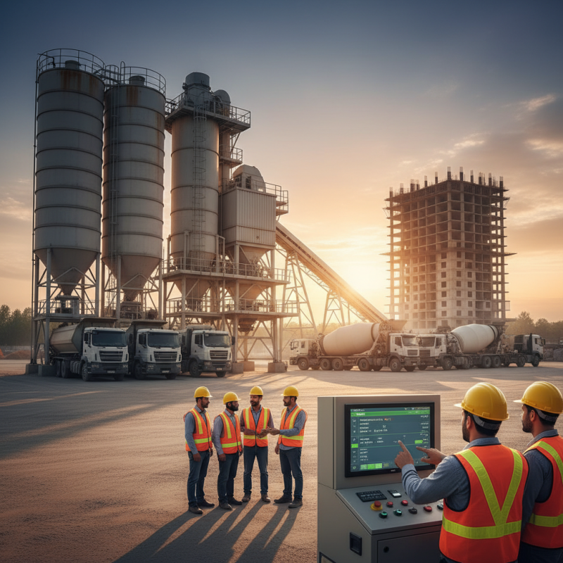 What is Batching Concrete Methods for Efficient Construction?