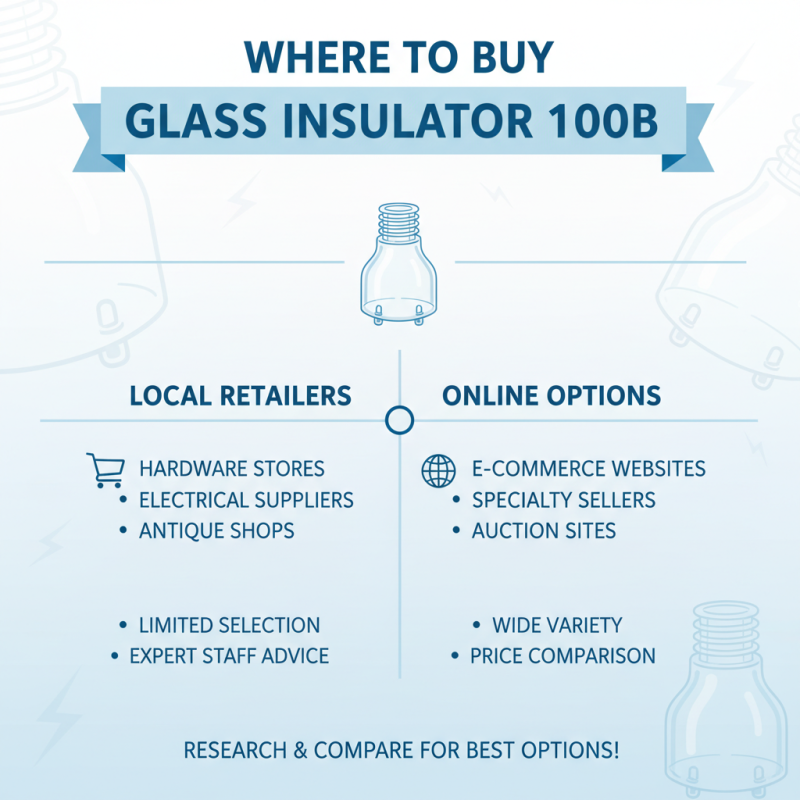 How to Buy Glass Insulator 100b for Your Project Needs?