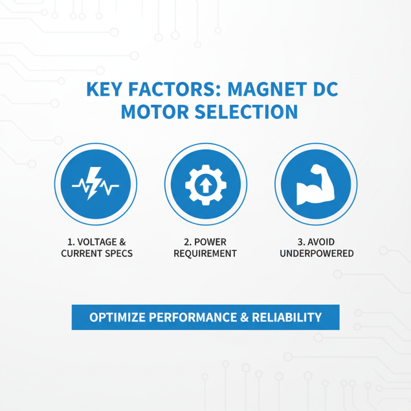 2026 How to Choose the Right Magnet DC Motor for Your Project?