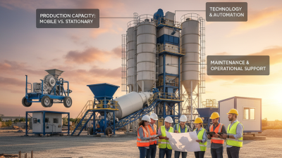 How to Choose the Best Batching Concrete Plant for Your Needs?