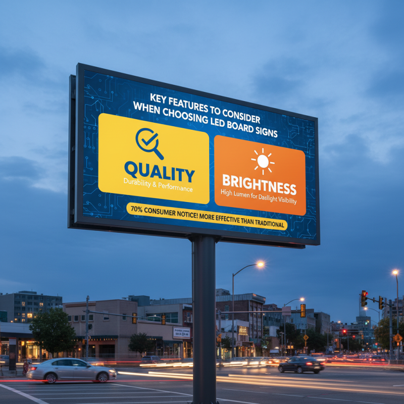 Top 10 Led Board Sign Options for Global Buyers?