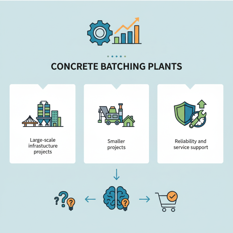 How to Choose the Right Batching Plant Concrete for Your Needs?