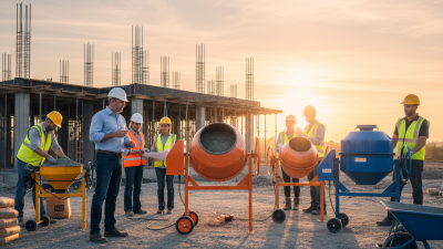 Top Electric Cement Mixers for Global Buyers Today?