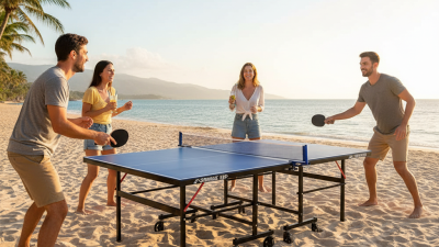 China Top Foldable Outdoor Ping Pong Tables for Ultimate Fun?