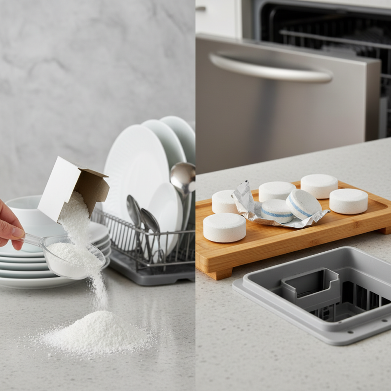 Dishwasher Powder Or Tablets Which One Works Better?