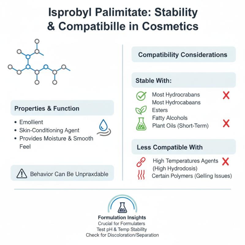How to Use Isopropyl Palmitate in Cosmetic Formulations?