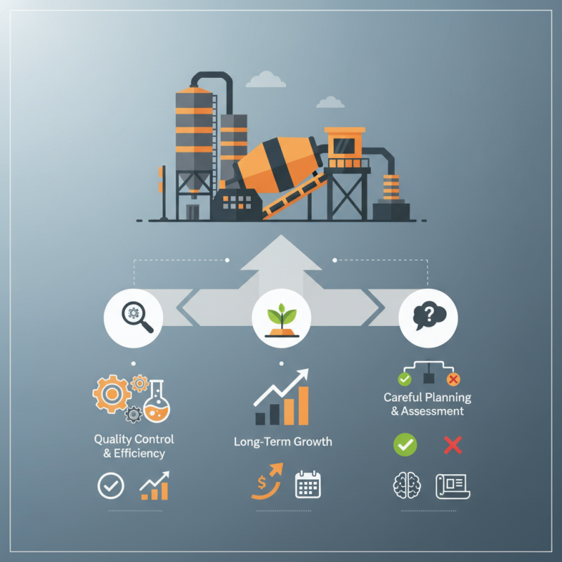 Why Invest in a Concrete Batching and Mixing Plant for Your Business?