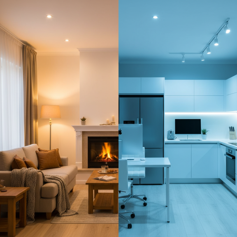 How to Choose Between Warm White and Cool White Lighting?