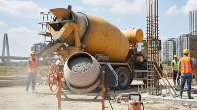 How to Choose the Best Cement Mixer for Your Projects?