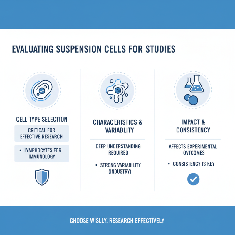 How to Choose the Right Suspension Cells for Your Research?