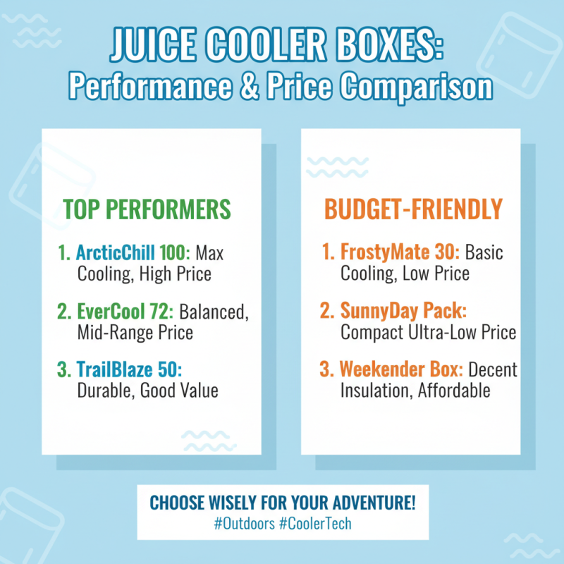 Best Juice Cooler Box for Your Outdoor Adventures?