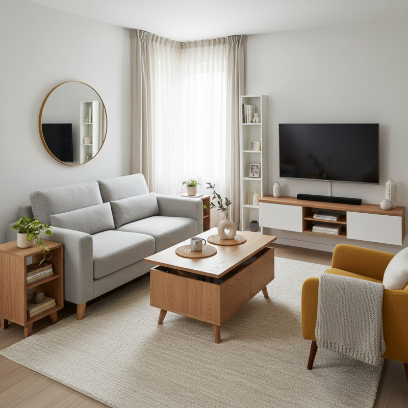 How to Arrange Living Room Furniture in a Small Space Tips?