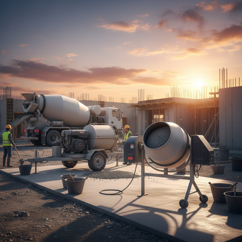 How to Choose the Best Cement Mixer for Your Projects?