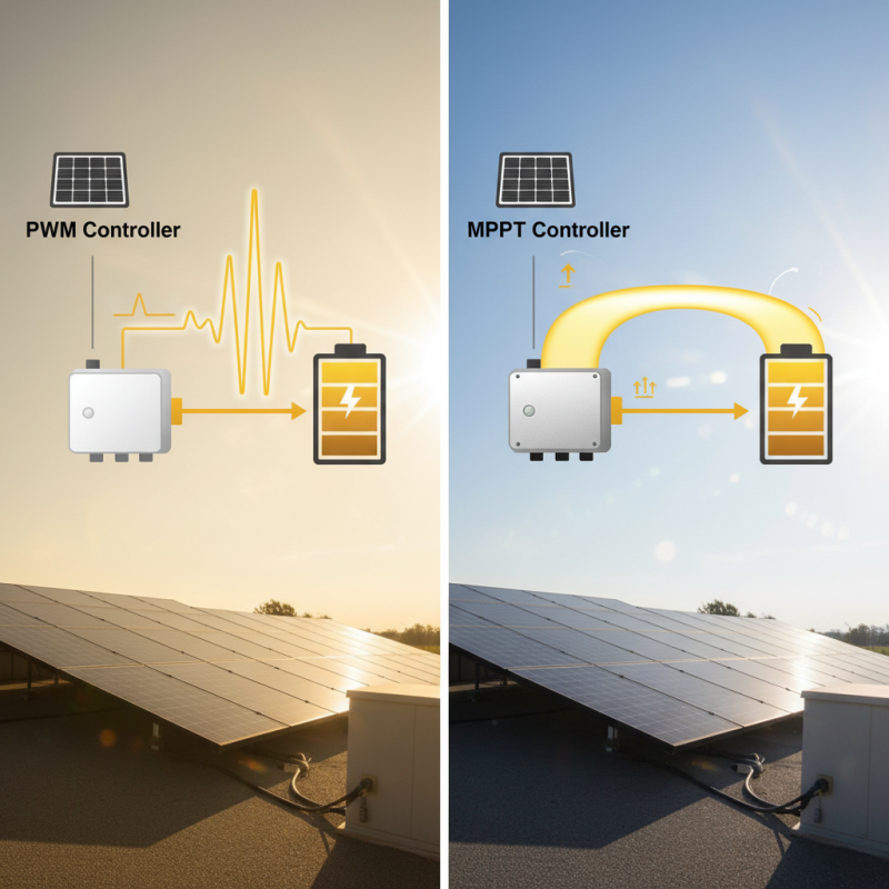 Difference Between PWM and MPPT Solar Controllers Explained?