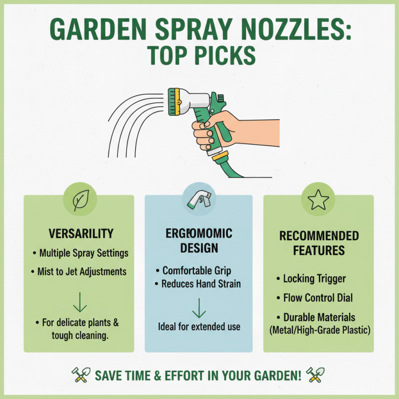 What is the Best Garden Spray Nozzle for Your Needs?