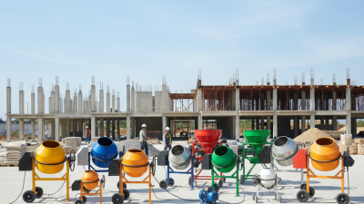 Top 10 Electric Concrete Mixers You Need for Your Projects?